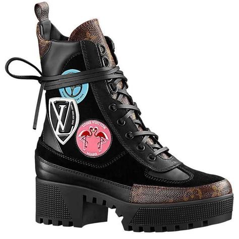 louis vuitton platform boots replica|louis vuitton combat boots.